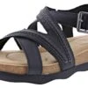 Clarks Women's Brynn Ave Adjustable Buckle Strap Sandals -Altra Store 0252901 01