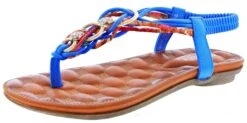 Patrizia Womens Gadelina Lightweight Summer T-Strap Sandals -Altra Store 0256104 01