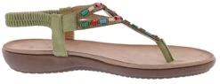Patrizia Crema Wedge Thong Sandals By Spring Step -Altra Store 0256902 02