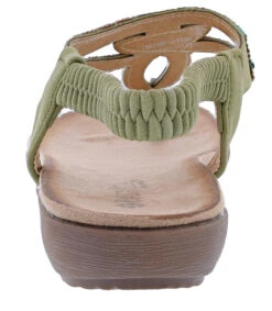 Patrizia Crema Wedge Thong Sandals By Spring Step -Altra Store 0256902 04