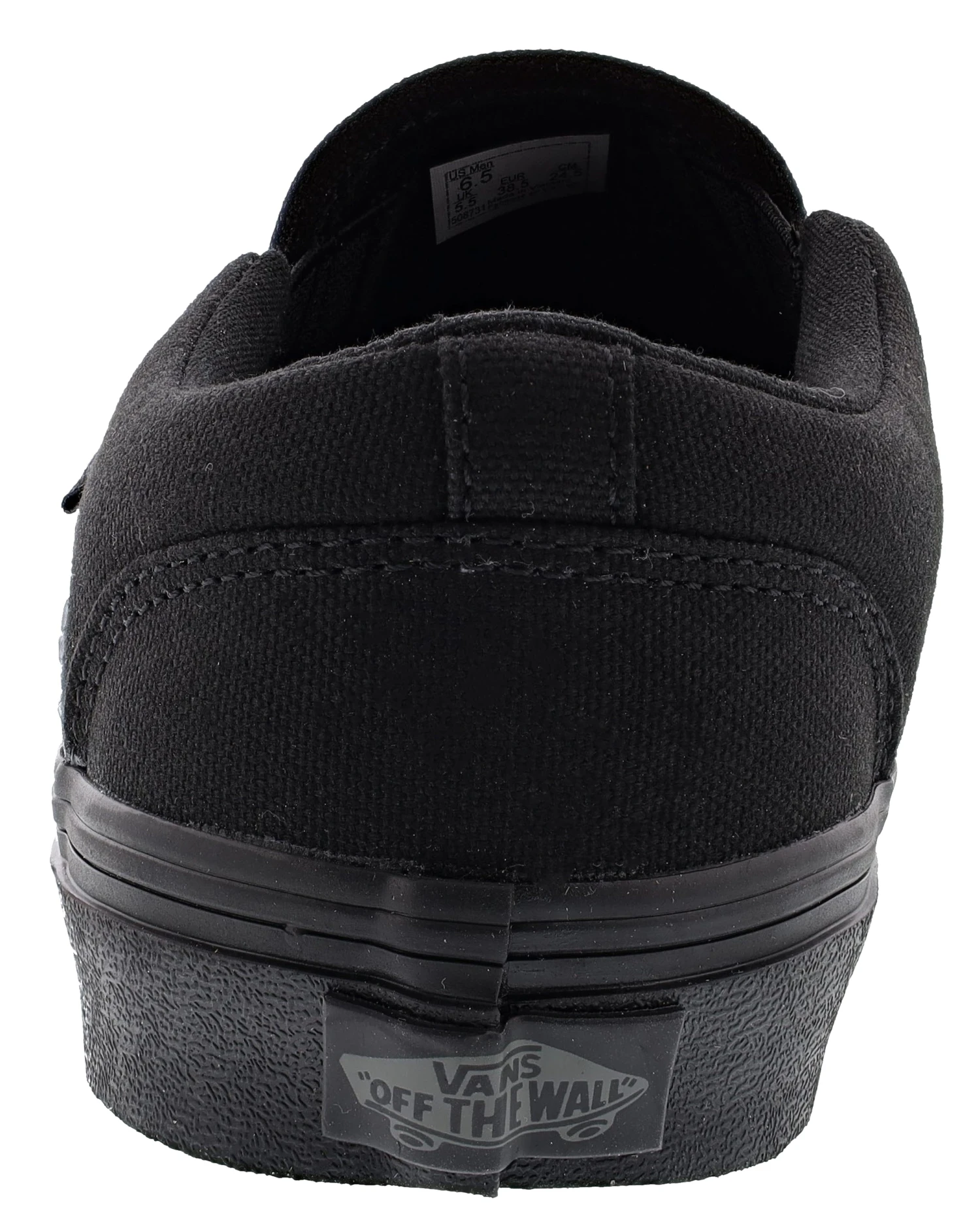 Vans Women's Asher Low Canvas Slip On Shoes 16 Vans Women's Asher Low Canvas Slip On Shoes - Image 14