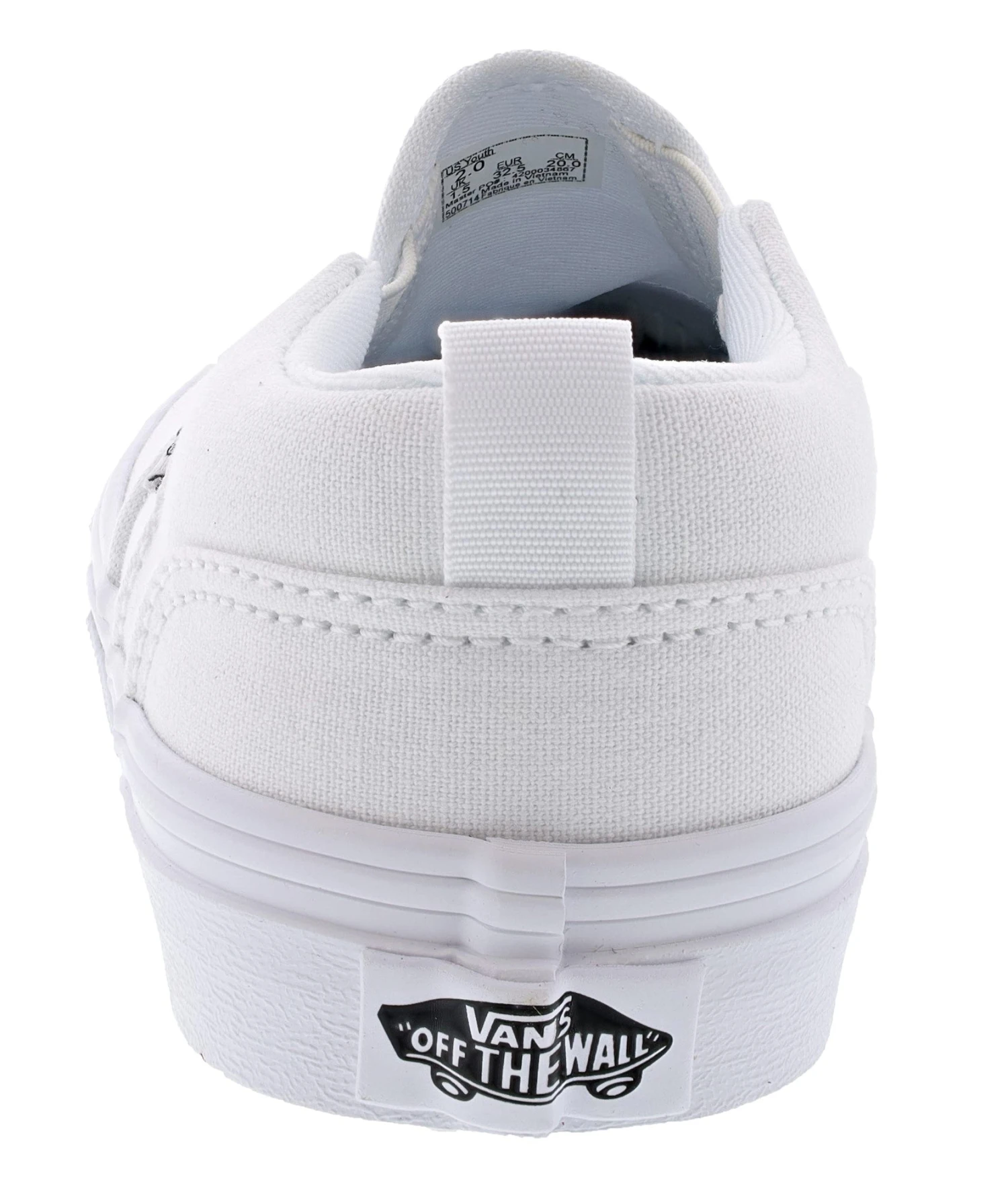 Vans Kid's Asher Slip On Sneakers 6 Vans Kid's Asher Slip On Sneakers - Image 4
