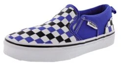 Vans Kid's Asher Checkerboard Slip On Sneakers 32 Vans Kid's Asher Checkerboard Slip On Sneakers -Altra Store 0327506 01