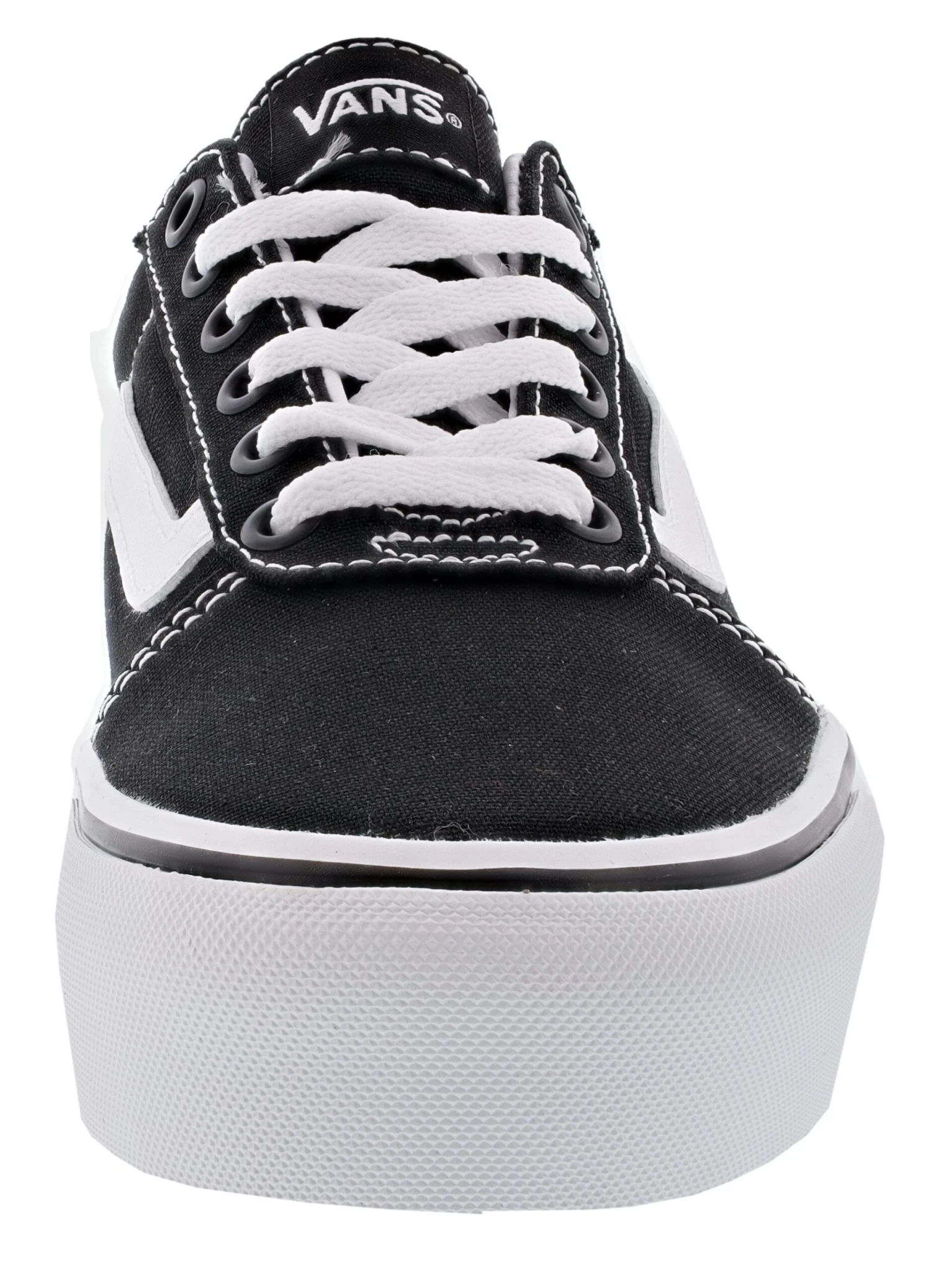 Vans Women's Ward Vulcanized Rubber Platform Shoes 5 Vans Women's Ward Vulcanized Rubber Platform Shoes - Image 3