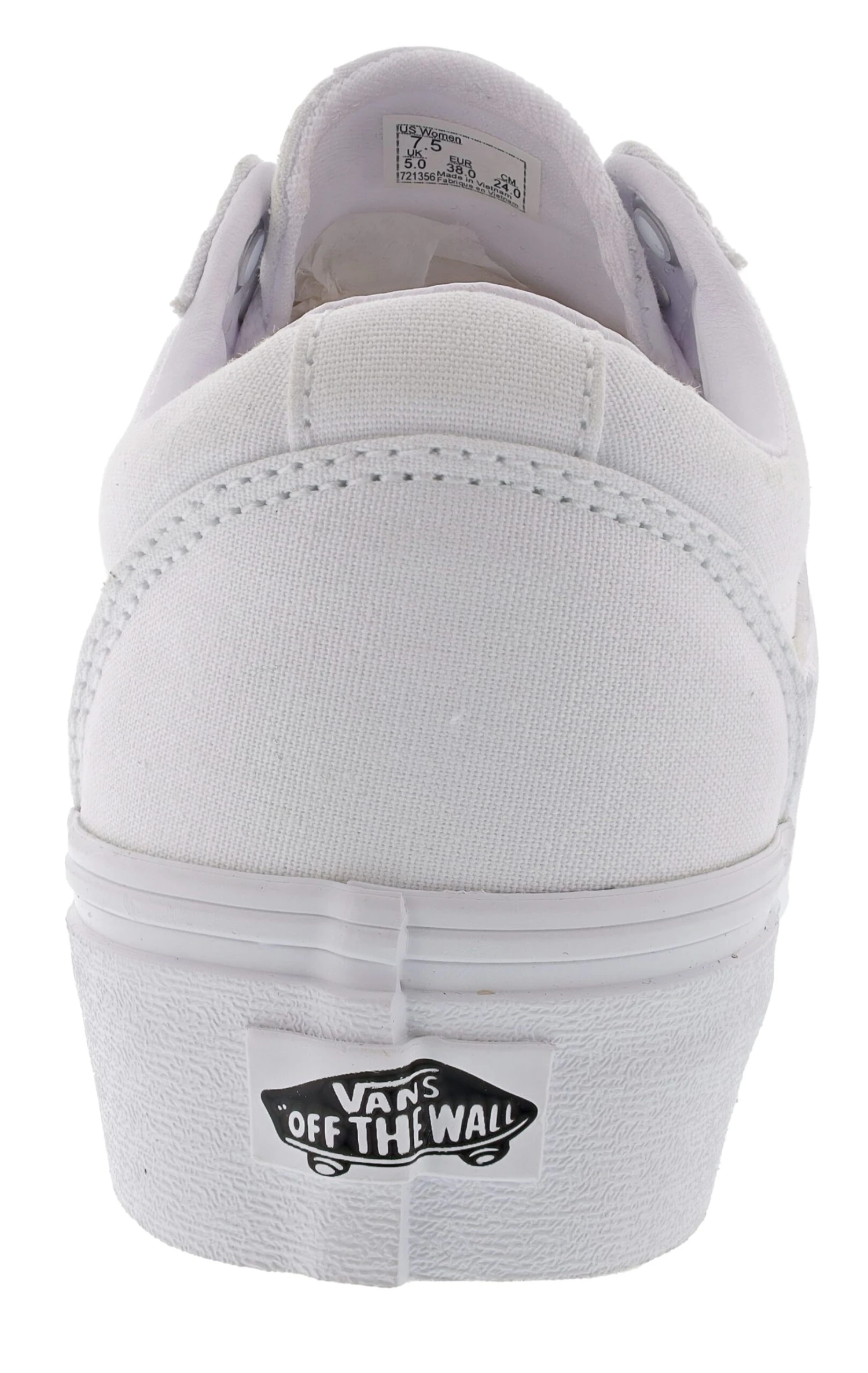 Vans Women's Ward Vulcanized Rubber Platform Shoes 11 Vans Women's Ward Vulcanized Rubber Platform Shoes - Image 9