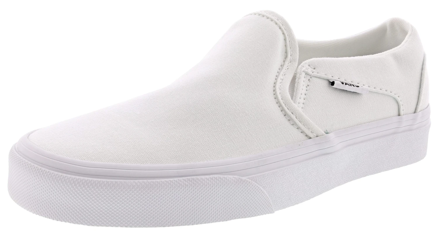 Vans Women's Asher Low Canvas Slip On Shoes 3 Vans Women's Asher Low Canvas Slip On Shoes
