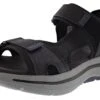 Skechers Men's Go Walk Arch Fit Sandal Mission Hook & Loop Strap Sandals -Altra Store 0468350 01