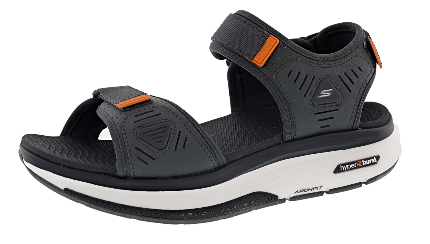 Skechers Men's Go Walk Workout Walker Hook & Loop Strap Sandals 3 Skechers Men's Go Walk Workout Walker Hook & Loop Strap Sandals