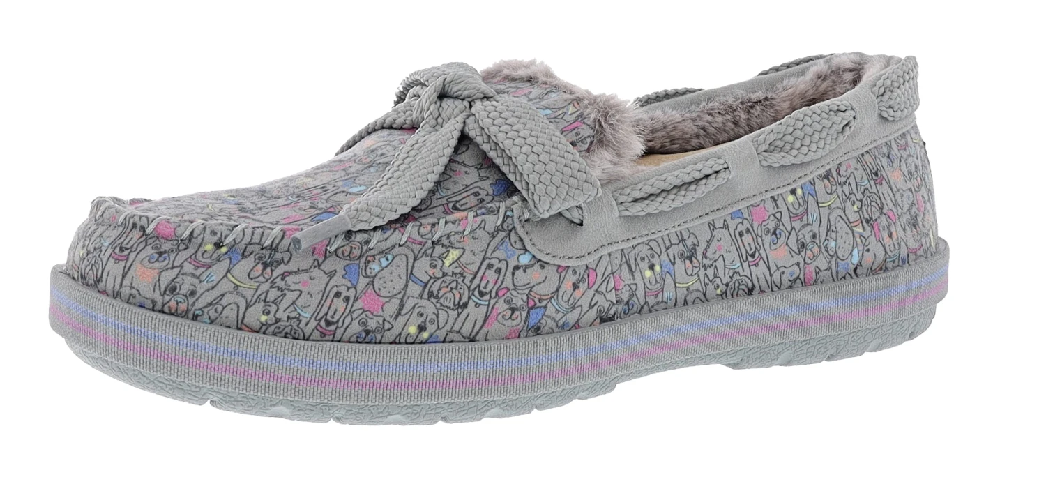 Skechers Women's Bobs Too Cozy Doodle Parade Slip On Slippers 3 Skechers Women's Bobs Too Cozy Doodle Parade Slip On Slippers