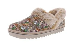 Skechers Women's Slip-Ins: Bobs Cozy Kiss- Doggy Derby Slippers