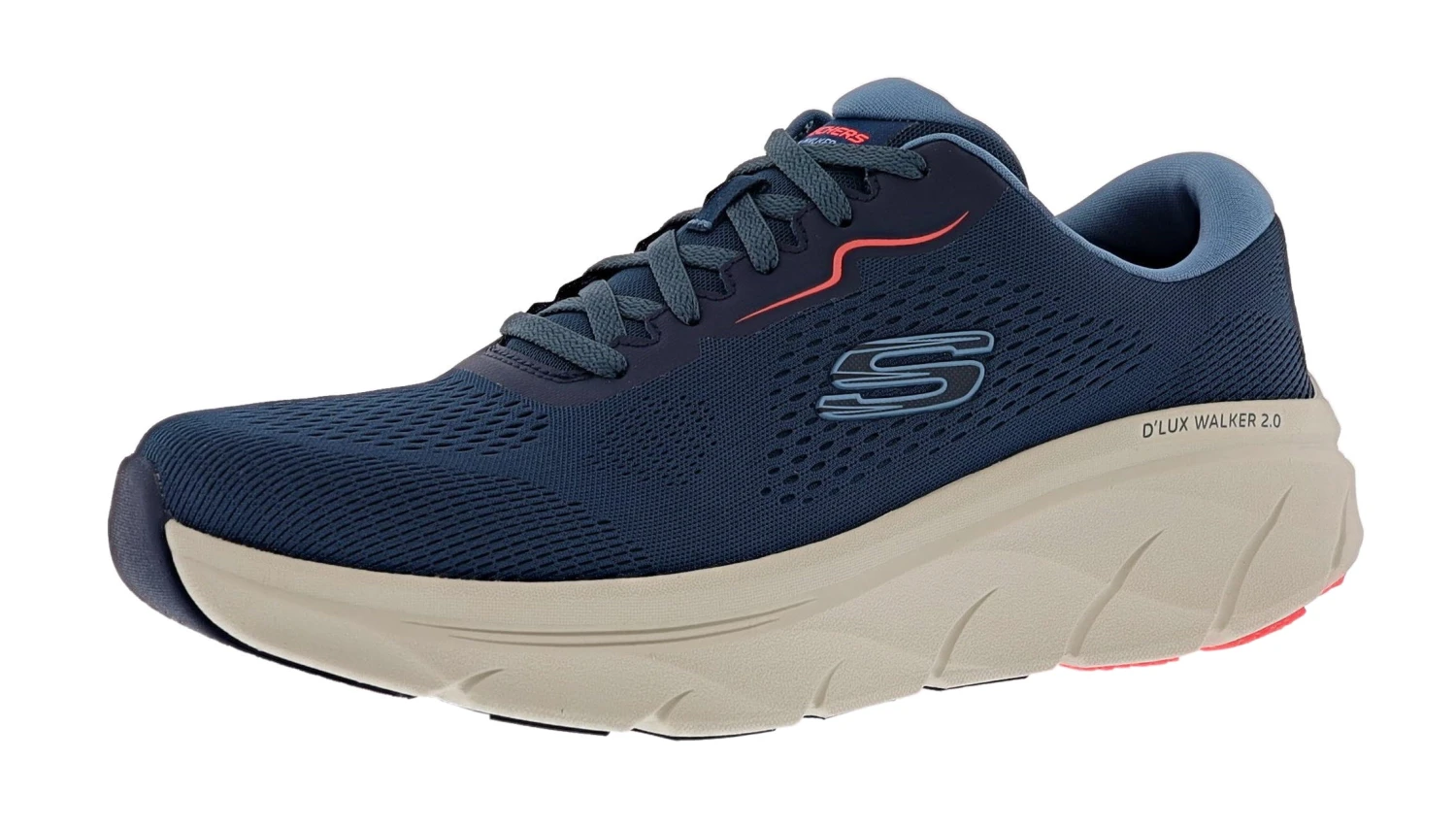 Skechers Men's Dlux Walker 2.0 Swave X-Wide Walking Shoes 3 Skechers Men's Dlux Walker 2.0 Swave X-Wide Walking Shoes