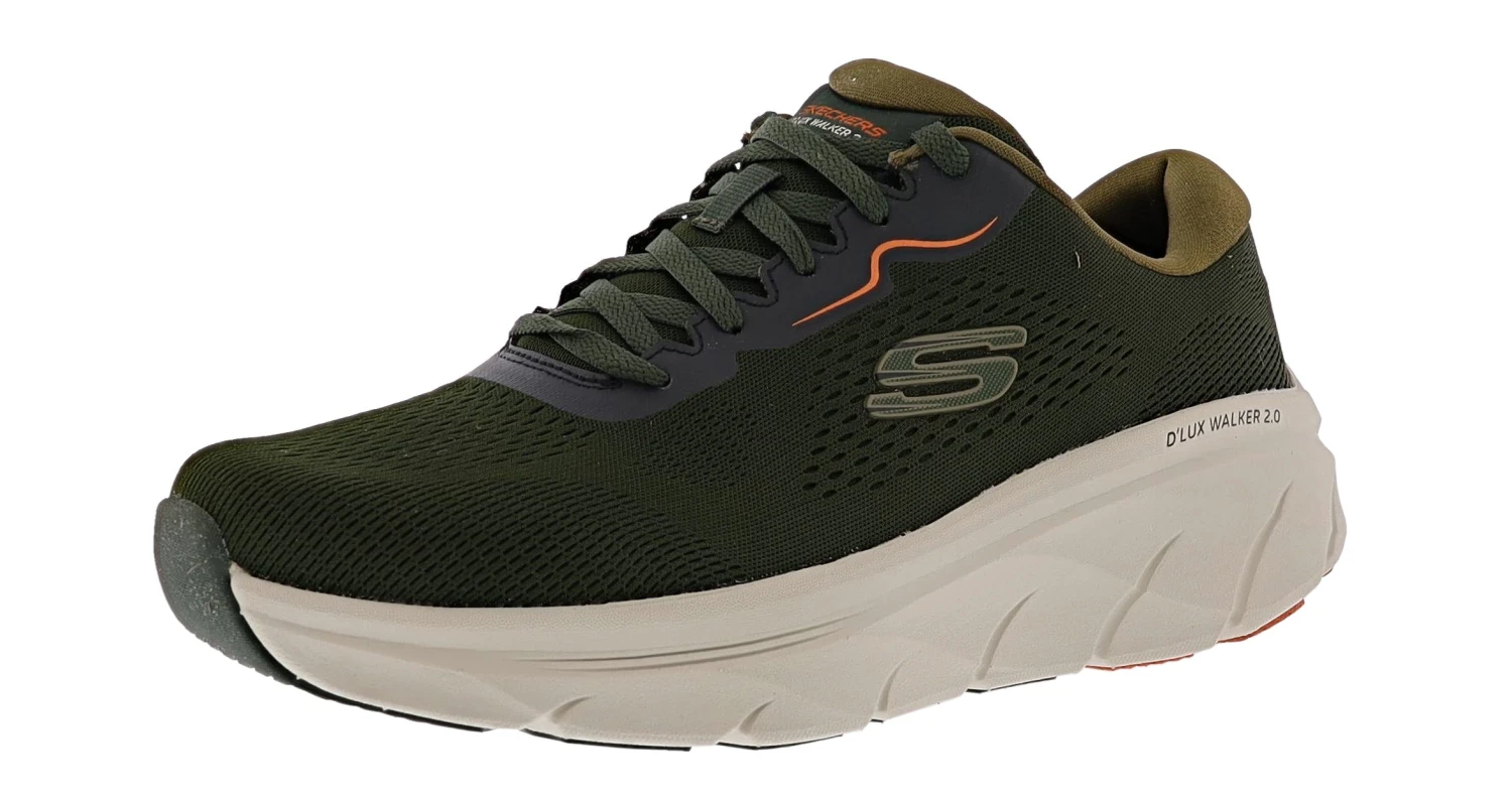 Skechers Men's Dlux Walker 2.0 Swave X-Wide Walking Shoes 9 Skechers Men's Dlux Walker 2.0 Swave X-Wide Walking Shoes - Image 7