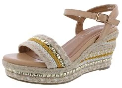 Patrizia Tisch Woven Wedge Sandals By Spring Step -Altra Store 0620002 01