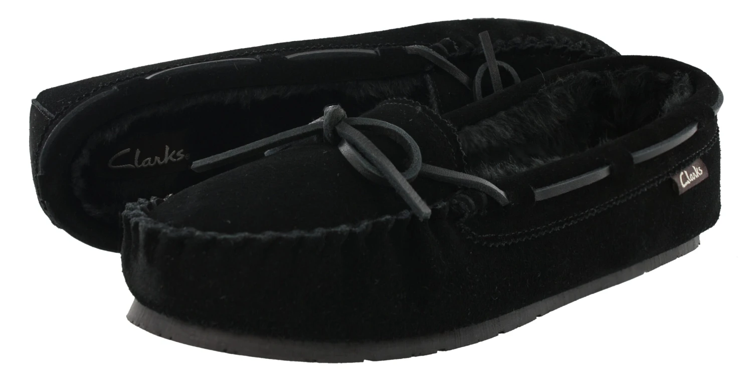Clarks Women's Moccasin Winter Slippers Nancy 8 Clarks Women's Moccasin Winter Slippers Nancy - Image 6