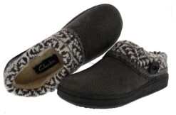 Clarks Women's Indoor Outdoor Clog Winter Slippers Amanda -Altra Store 0709301 06