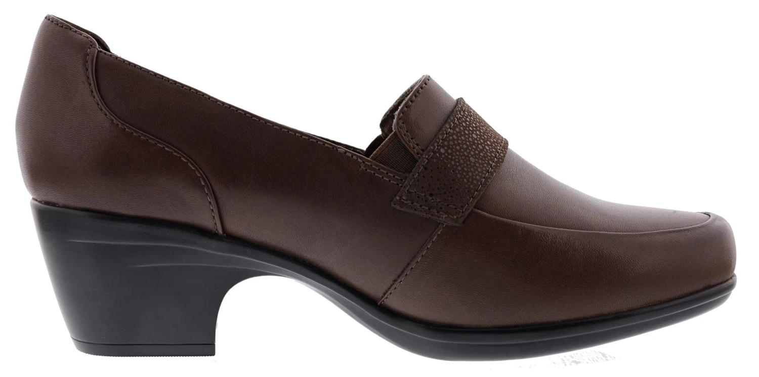 Clarks Women's Emily Andria Slip-On Loafer Pump Shoes 3 Clarks Women's Emily Andria Slip-On Loafer Pump Shoes - Image 2