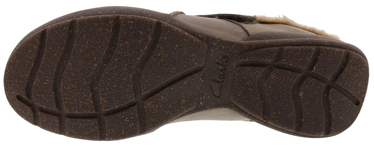 Clarks Women's Slip On Roseville Lined Winter Clogs 12 Clarks Women's Slip On Roseville Lined Winter Clogs - Image 10