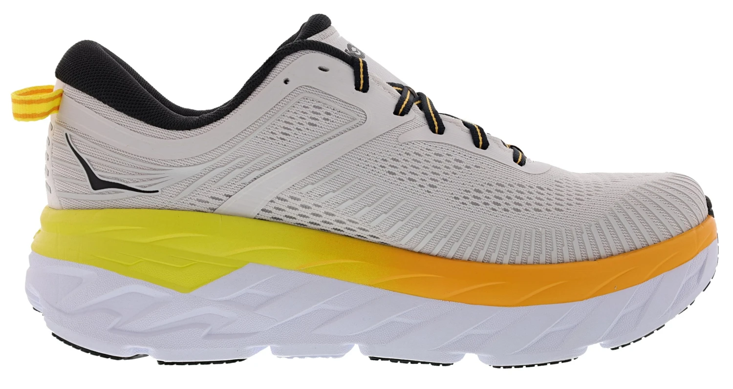 Hoka Men's Ultra Marathon Cushioned Running Shoes Bondi 7 9 Hoka Men's Ultra Marathon Cushioned Running Shoes Bondi 7 - Image 7