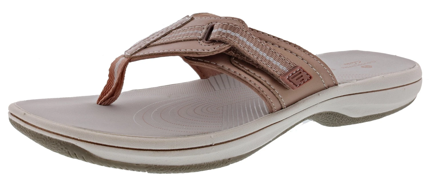 Clarks Women Cloudsteppers Walking Flip Flop Sandals Brinkley Jazz 18 Clarks Women Cloudsteppers Walking Flip Flop Sandals Brinkley Jazz - Image 16