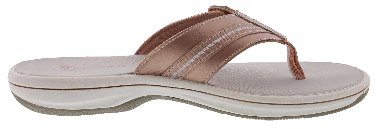 Clarks Women Cloudsteppers Walking Flip Flop Sandals Brinkley Jazz 19 Clarks Women Cloudsteppers Walking Flip Flop Sandals Brinkley Jazz - Image 17
