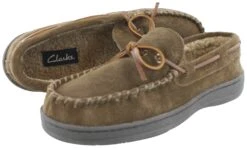 Clarks Men Warm Cozy Slip On Moccasin Winter Slippers Rudy 39 Clarks Men Warm Cozy Slip On Moccasin Winter Slippers Rudy -Altra Store 0800603 06