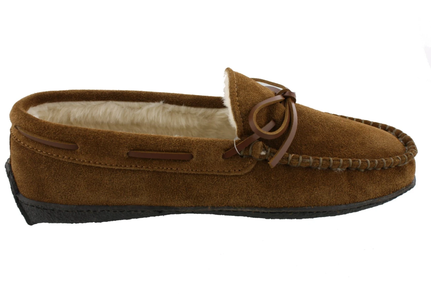 Clarks Men's Augusta Moccasin Winter Slippers 4 Clarks Men's Augusta Moccasin Winter Slippers - Image 2