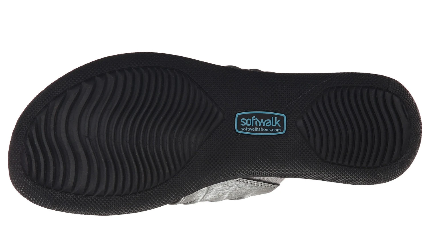 Softwalk Womens Summer Leather Sandals Thick Sole Wedge Slides 7 Softwalk Womens Summer Leather Sandals Thick Sole Wedge Slides - Image 5