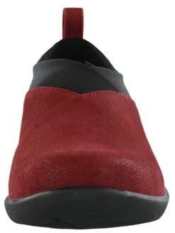 Clarks Women Sillian Greer Red Slip On Casual Shoes -Altra Store 40167