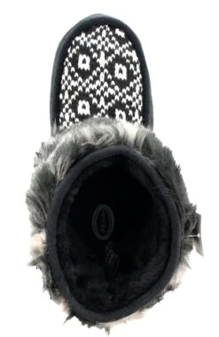 Dr. Scholls Women Warm Cozy Slip On Booties Slippers Gigi -Altra Store 40568