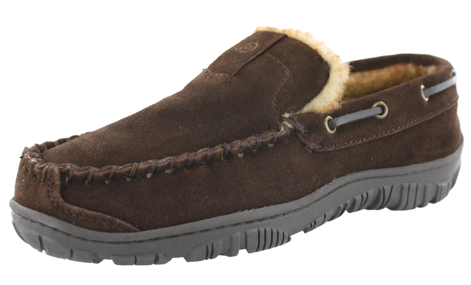 Clarks Men Warm Cozy Easy On Slip On Moccasin Slippers Warren 10 Clarks Men Warm Cozy Easy On Slip On Moccasin Slippers Warren - Image 8