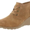 Skechers Women Tumble Weed Ghost Town Wedge Ankle Chukka Boots -Altra Store 46673