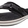 Clarks Women Sandals Lightweight Flip Flops Breeze Sea