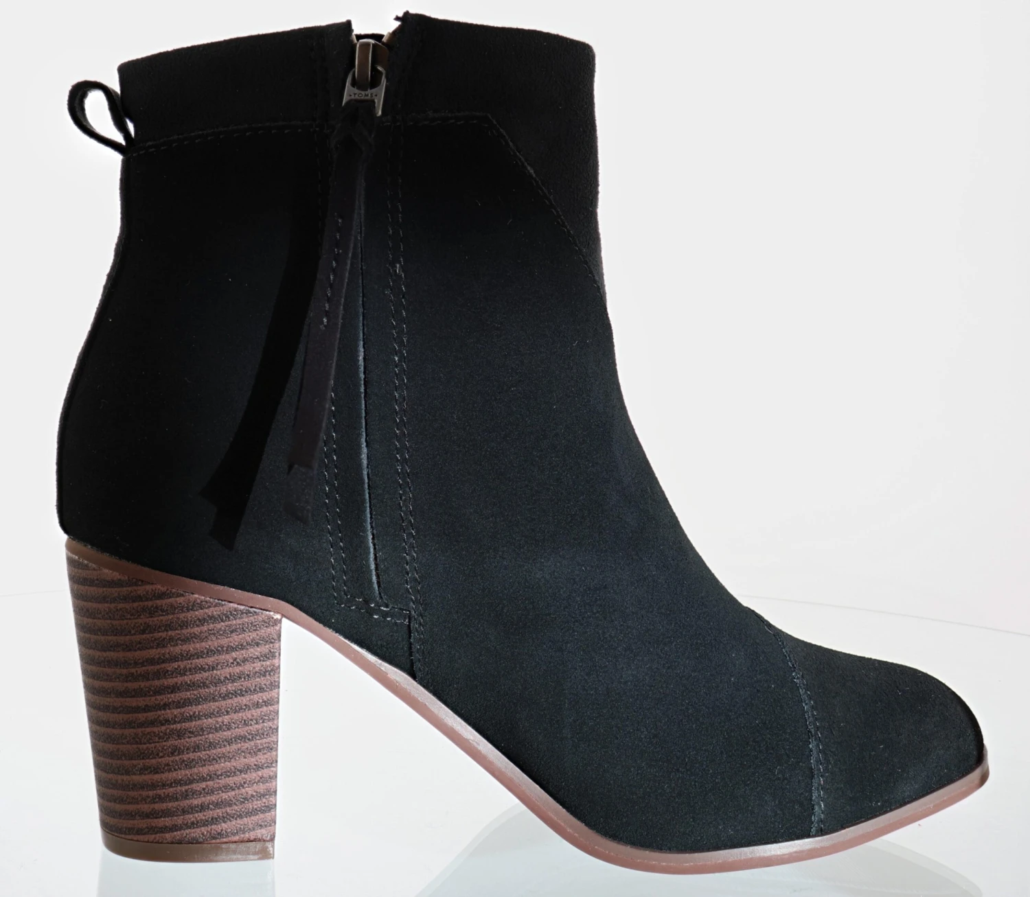 Toms Women Mid Block Ankle Booties Lunata 4 Toms Women Mid Block Ankle Booties Lunata - Image 2